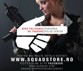 Labirint tir airsoft Squad Store la Polus