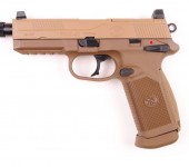 Replica FN FNX-45 tactic dark earth slide metal CyberGun magazin Squad Store
