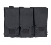 Portincarcator triplu pentru M4/AK47 negru - 8Fields magazin Squad Store