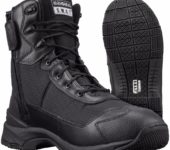 Bocanci Hawk 9 inch negri cu fermoar marime 42 SWAT magazin Squad Store