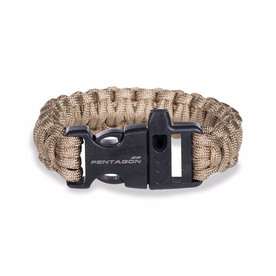 Bratara paracord coyote marime universala - Pentagon