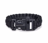 Bratara paracord neagra marime universala - Pentagon