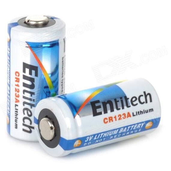 Baterie litiu CR123A - Entitech magazin Squad Store