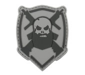 Emblema craniu barba 1 - 8Fields