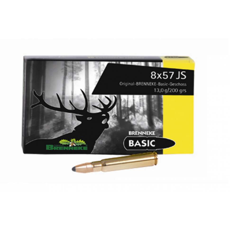 Cartus Brenneke cal. 8X57 JS BASIC 13.0 G