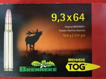 Cartus Brenneke cal. 9,3X64 TOG 16.0 G
