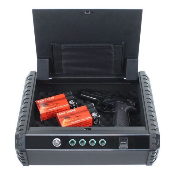 Caseta Pistol Rottner Gunmaster XL Încuietoare Biometrică