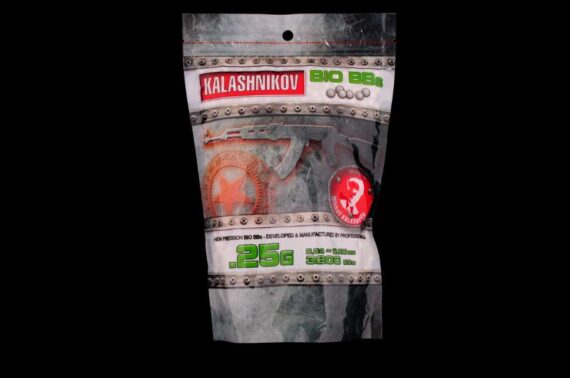Bile 0.25 g 3200 buc biodegradabile - Kalashnikov CyberGun magazin Squad Store