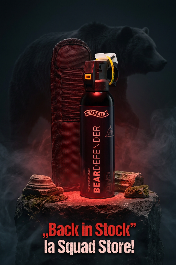 Spray de urs, Spray impotriva ursilor Walther Bear Spray - promo Squad Store Back in Stock Bearspray